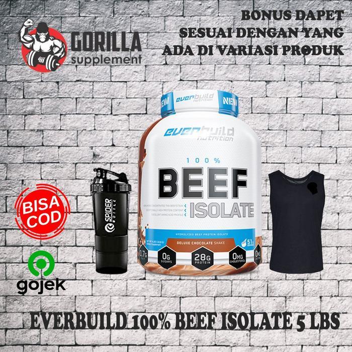 EVERBUILD BEEF ISOLATE PROTEIN 4LBS