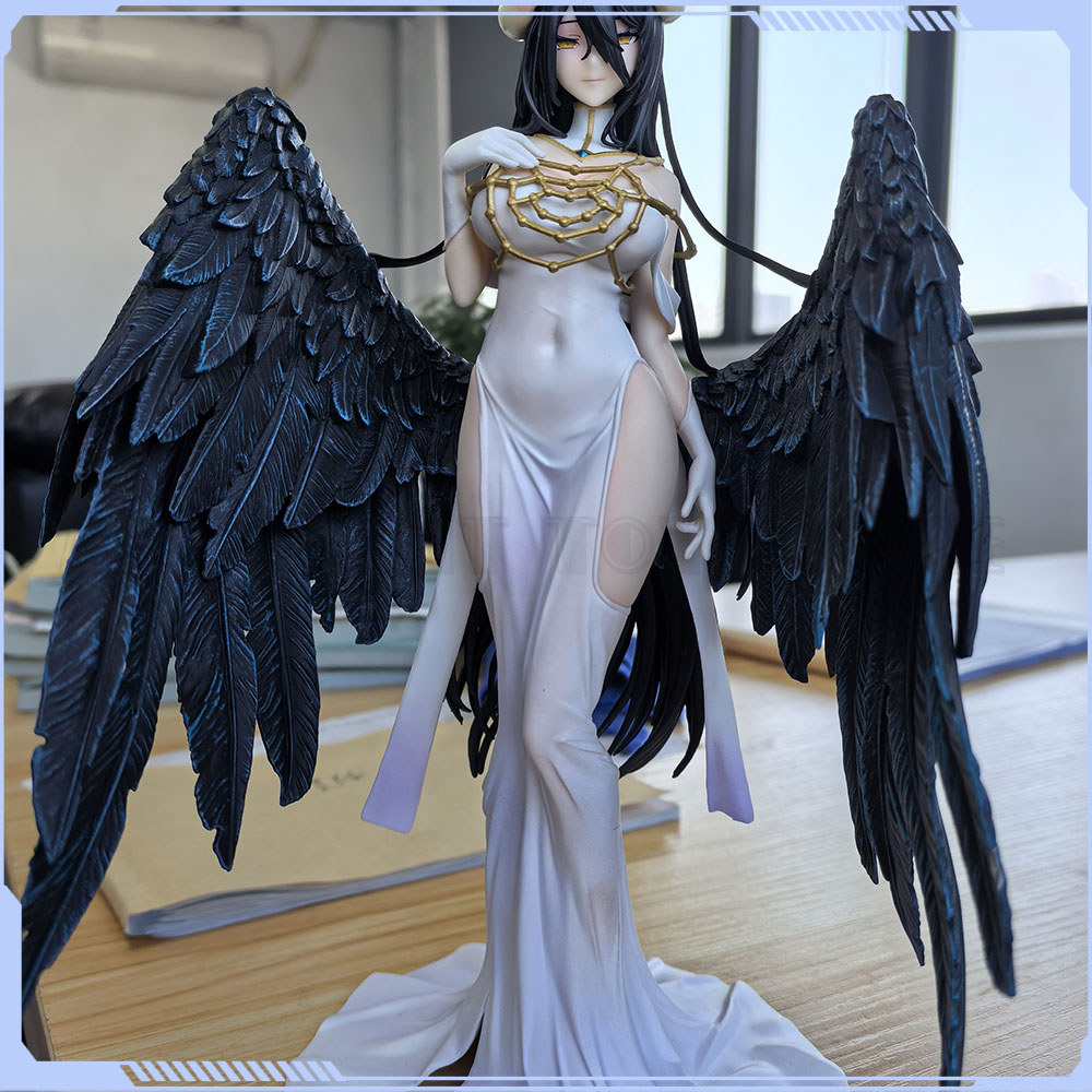 27cm Overlord Anime Figure Albedo Action Figure Nun Version Albedo Figurine Pvc Collection Statue