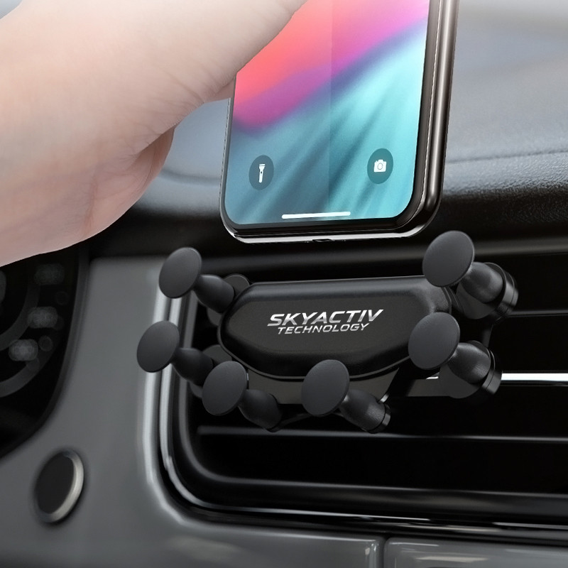 Car Mobile Phone Holder Air Vent Mount Stand Magnetic Cell Phone Holder For Mazda Skyactiv CX3 CX-5 