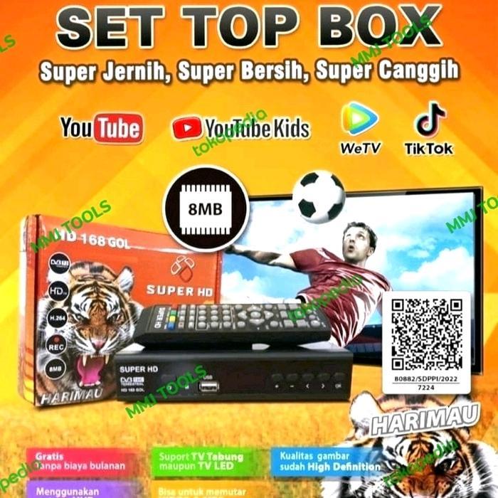 Set Top Box Tv Digital - Alat Penerima Siaran Tv Digital
