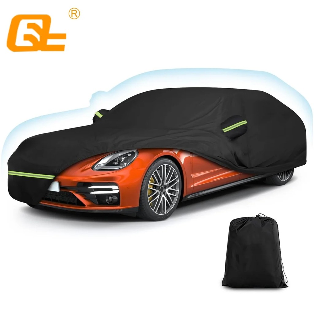 Outdoor Car Cover Custom For Porsche Panamera 2014-2022 Waterproof Heavy Duty Windproof Protection w