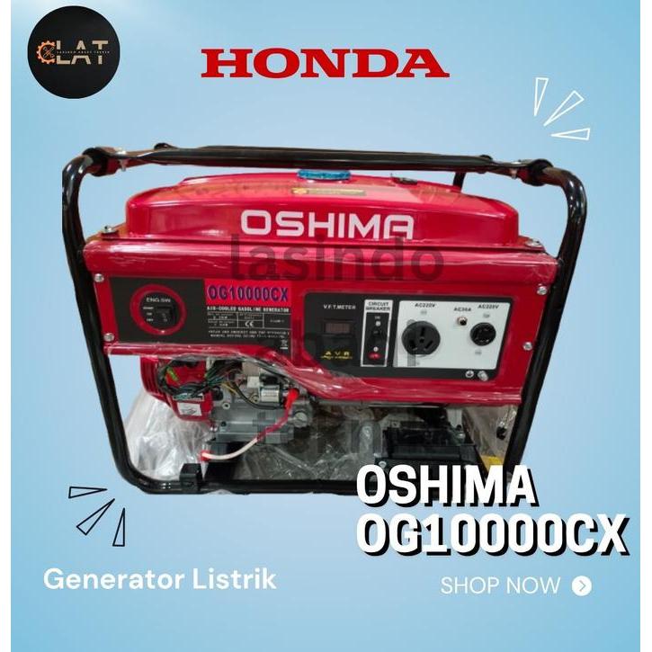Genset Honda Oshima OG10000CX 8000WATT 7500WATT GENERATOR Bensin OG 10000 CX 8000 WATT 7500 WATT