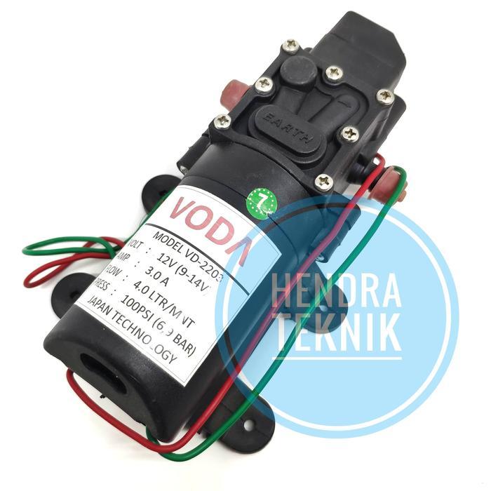 POMPA AIR DC 12V /DC HIGH PRESSURE MINI PUMP. POMPA AIR MINI MURAH