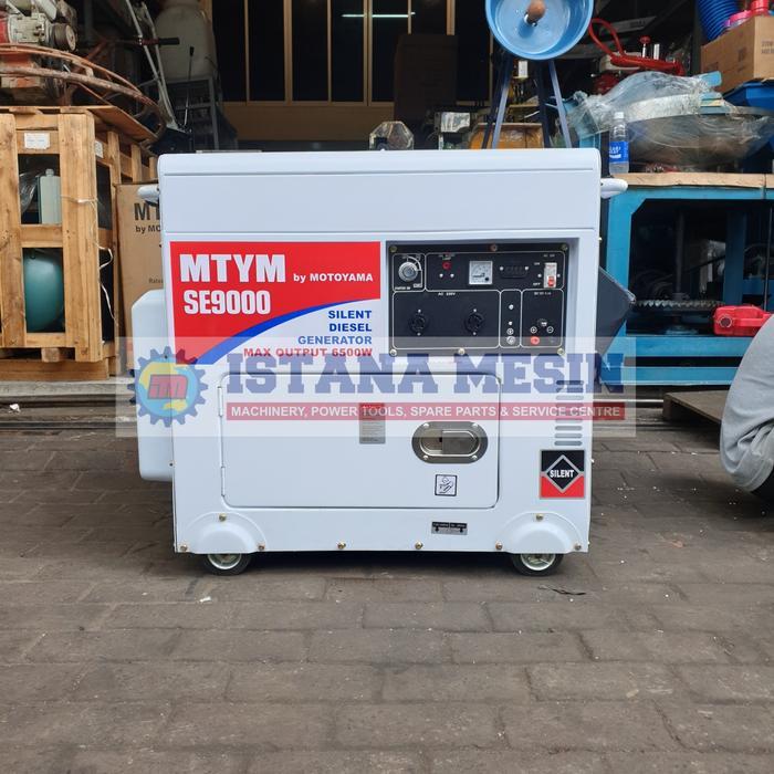 8KVA GENSET DIESEL SOLAR SILENT GENSET 6500W STARTER MOTOYAMA SE9000