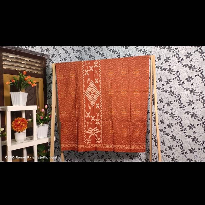 Sarung Zoya Samarinda isi 10pcs Dewasa Motif Santri Muslim Katun Batik Pekalongan Wanita Putih