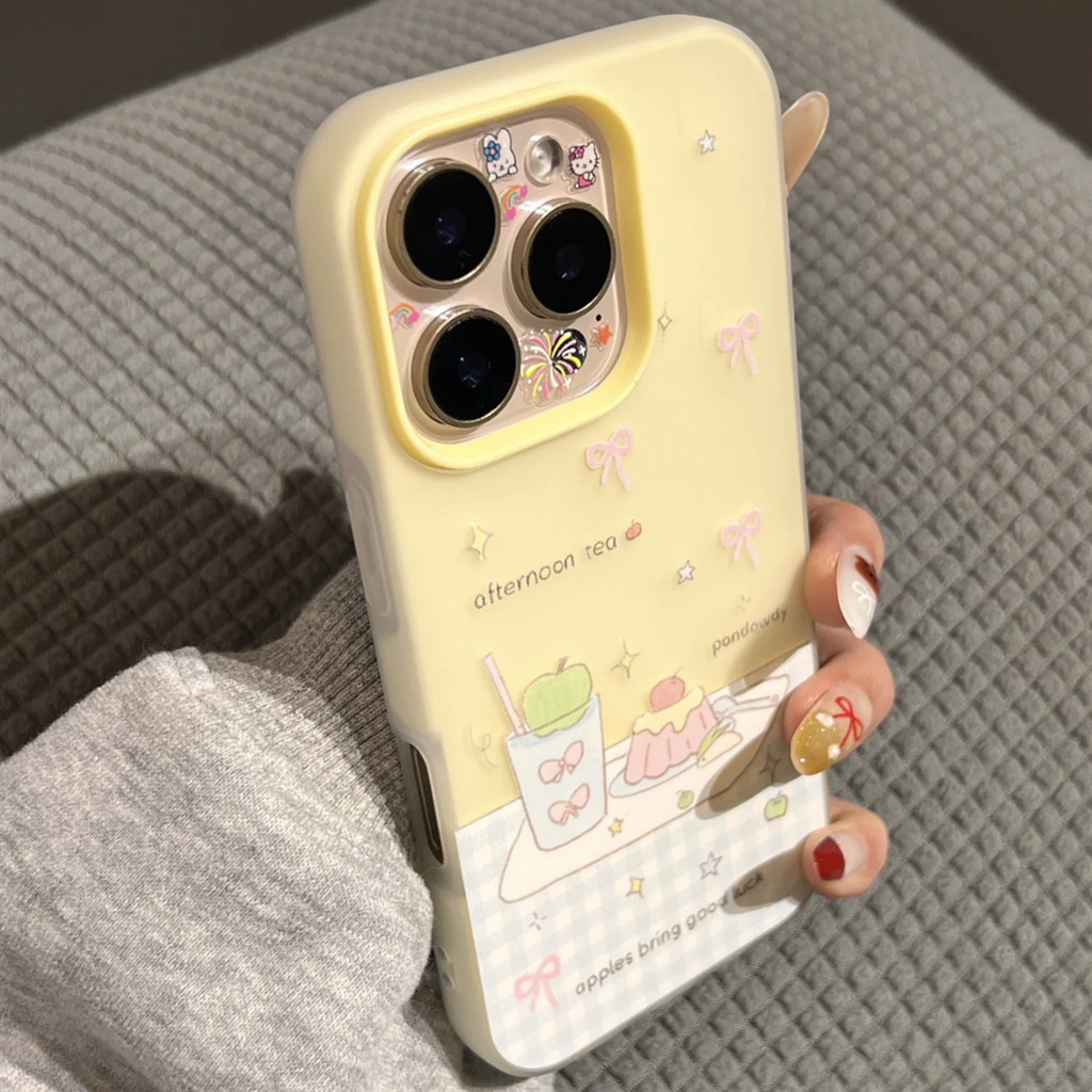 Jelly 2 In 1 Minum Teh Sore Case Iphone 17 Pro Max 16 Pro Max 13 11 12 Pro 16 Plus 15 Pro 14 Gd2H1K5