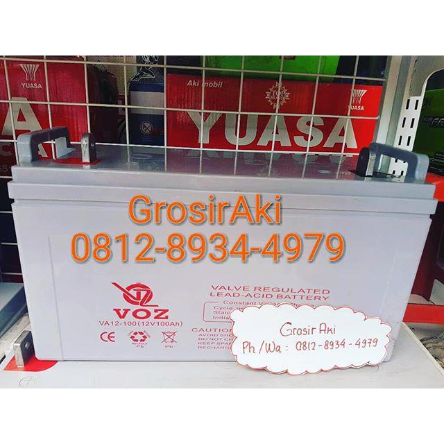 Aki Battery GEL 12V 100Ah VOZ Aki Kering