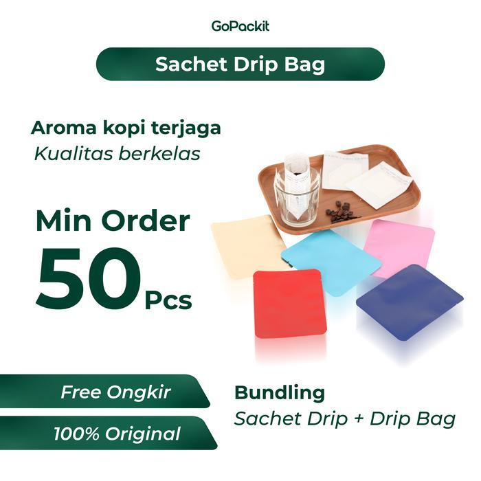 Bundling Sachet Drip Alufoil dan Kertas Saringan Kopi Drip Bag Filter sachet