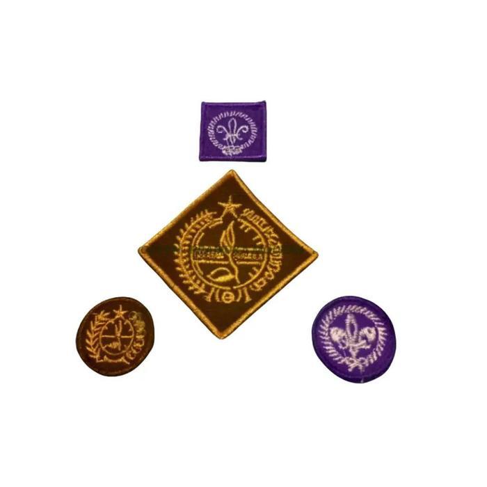 DISKON atribut Pramuka bed TUNAS SAKU, TUNAS PUTRI, WOSM PUTRA, WOSM PUTRI, kitri pandu dunia badge