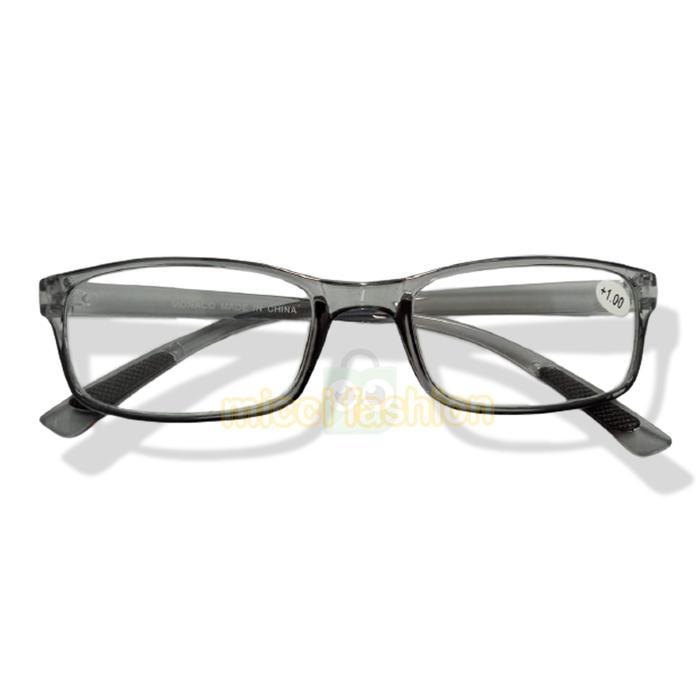 Termurah Kacamata baca plus pria asli lensa KACA kacamata super fokus