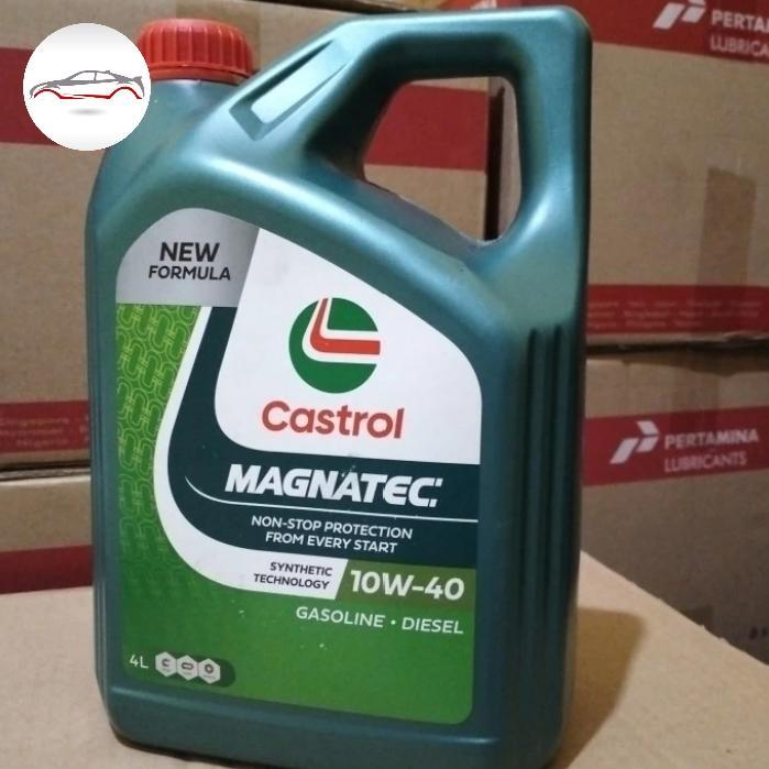 CASTROL MAGNATEC 10/40W KEMASAN BARU 4 LITER