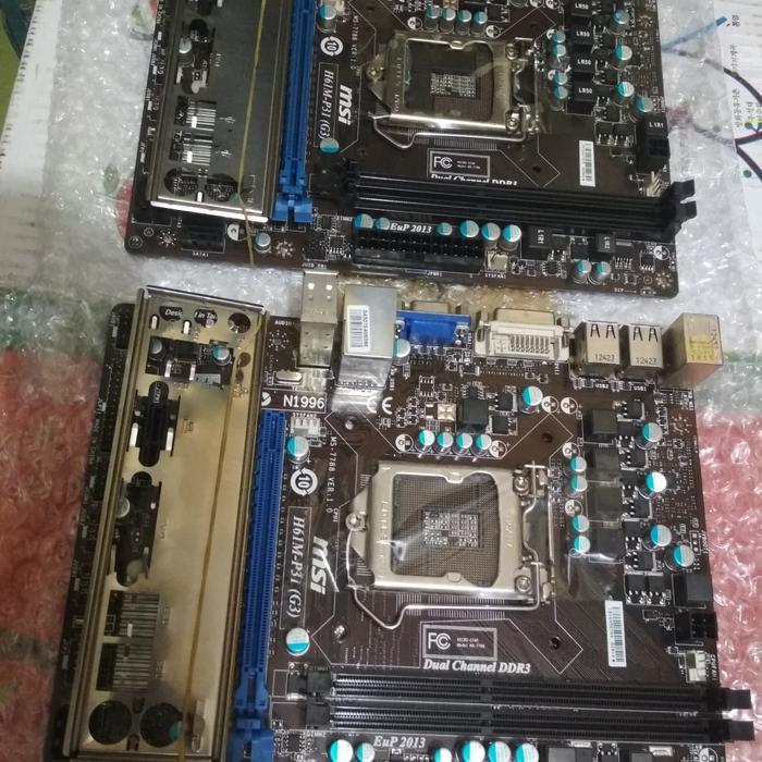 motherbort lga 1155 MSI H61M p31 g3 ddr3 TERBARU