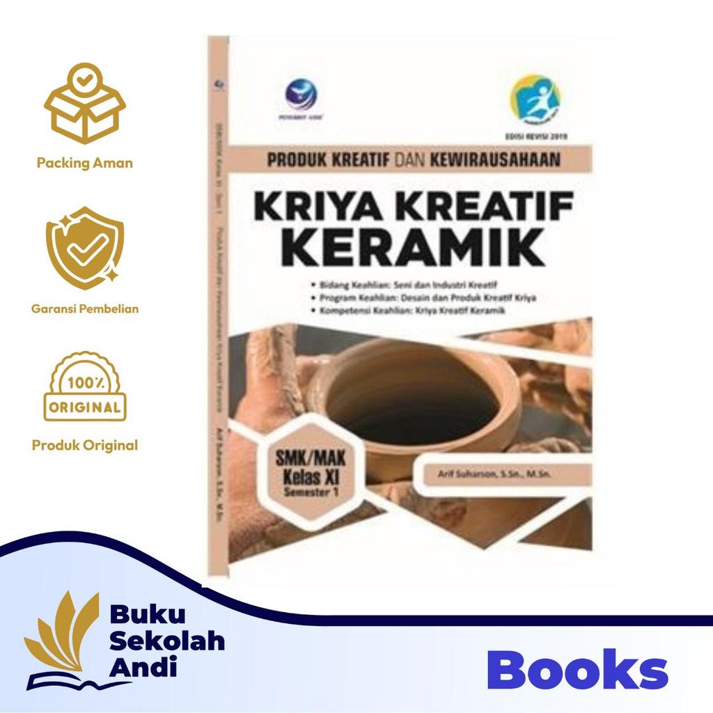 Penerbit Andi - PKK Kriya Kreatif Keramik SMK/MAK Kelas XI Semester 1