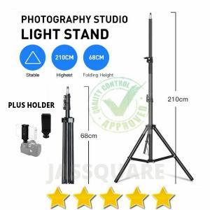 Acmic Techlife - Tripod Handphone Kamera Stand 2 Meter Tripod Besi Handphone