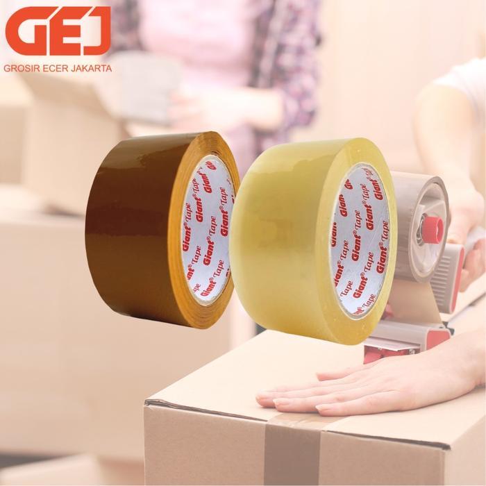 "New" Lakban BENING 100 yard / Lakban COKLAT 100 yard