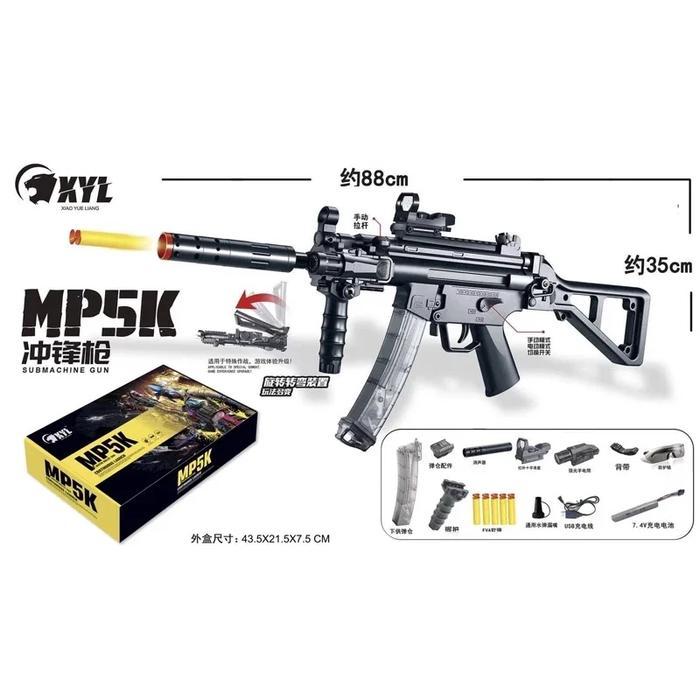 Mainan WGG Water Gel Blaster MP5K /MP5