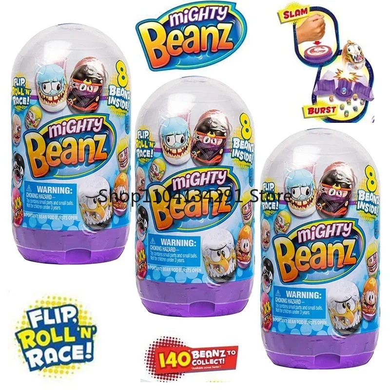 Original Mighty Beanz Toy Anime Figure Surprise Eggs Toy Blind Bag Mystery Box Surprise Capsule Toy