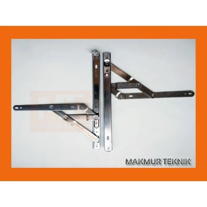 Engsel casement 8 inch, engsel jendela aluminium