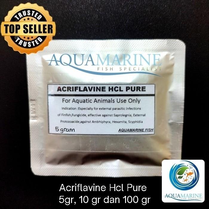 Diskon Acriflavine Hcl Pure Obat Biang Acriflavine Murni Untuk Ikan Insang Parasit Anti Jamur