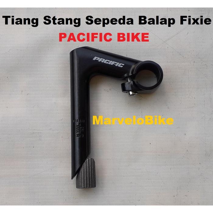 Stem Bango Balap Fixie Roadbike Tiang Stang Sepeda Balap Fixie Roadbike 22.2Mm 25.4Mm Pacific