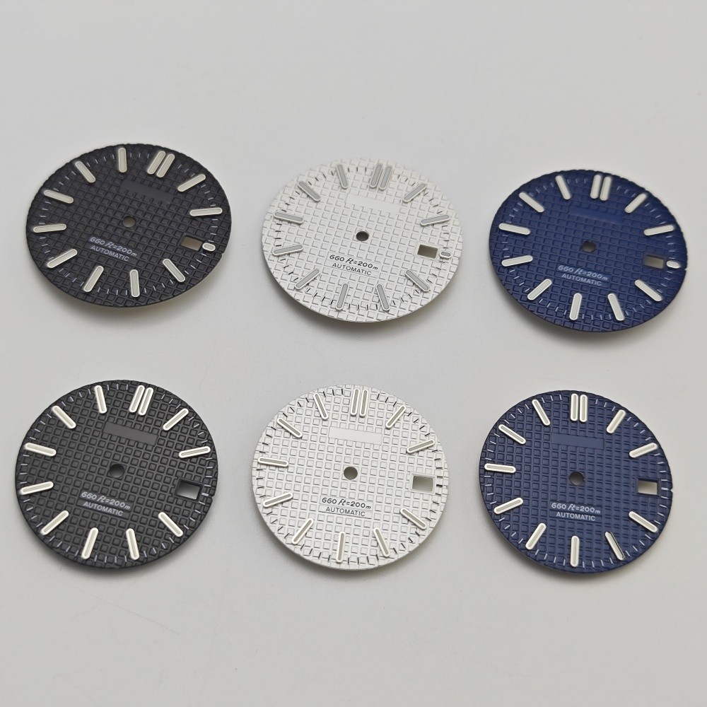 NH35 dial NH36 surface green glow dial size 28.5mm mechanical watch AP modified watch accessory 31mm