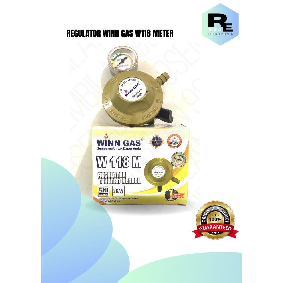 Regulator Winn Gas WinnGas W118M W 118M W 118 M Meter