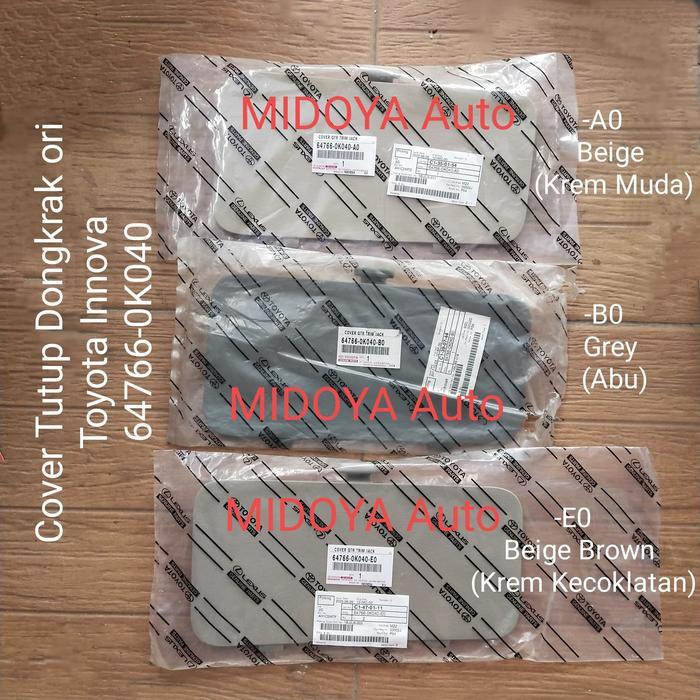 Tutup Dongkrak Innova Ori