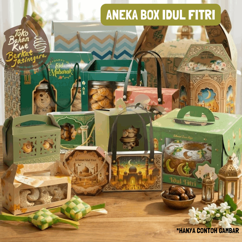 ANEKA BOX IDUL FITRI / BOX JAR LEBARAN / PCS