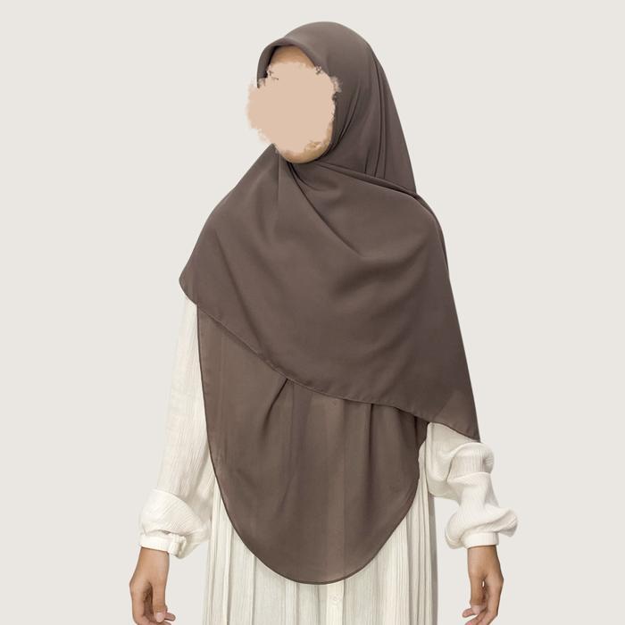 TERMURAH MELBIZY Kamila Shawl Oval Malaysian Square Hijab Syar'i Segi Empat Oval Polycotton READY