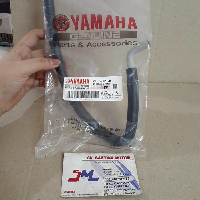 Selang Hawa Mesin Mio Smile, Mio Sporty / Hose 5Tl-E4987-00