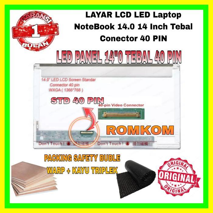 LCD LED LAPTOP Samsung NP RV410 RV411 RV413 RV415 RV420 40 pin STD