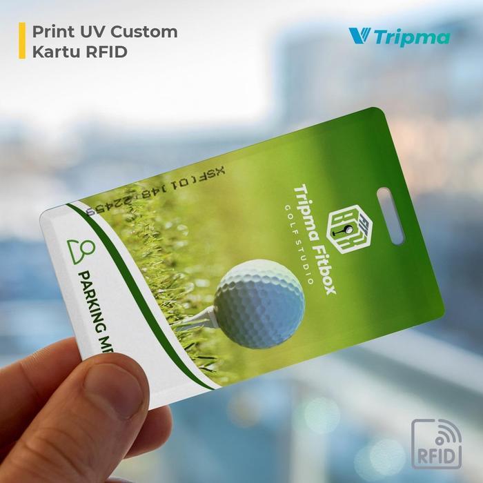 NewW Kartu Akses RFID / ID Card RFID - 125 Khz - Custom Print UV