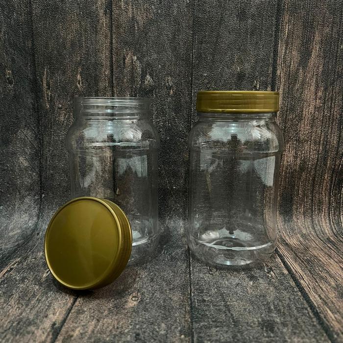 Toples Bawang 500ml / Toples Plastik Bulat 500 ml