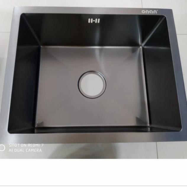 kitchen sink onan 5040 hitam undermount /sink undermount hitam 50x40