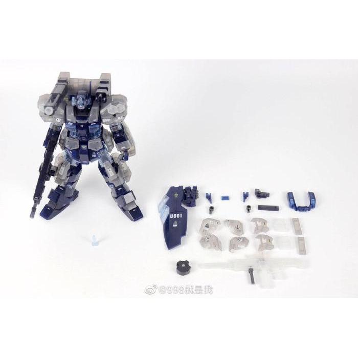 DABAN 1/100 MG JESTA CANNON MODEL KIT CLEAR VER 6641S