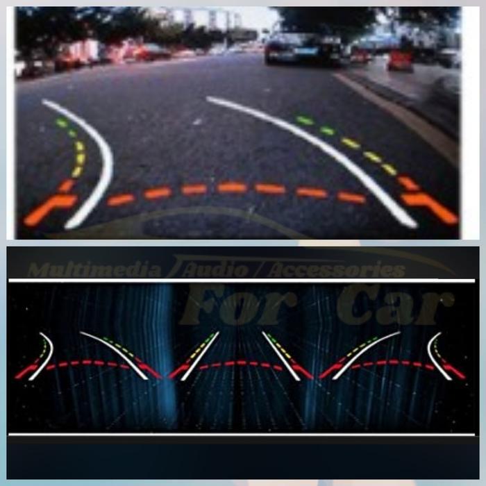 Kamera Mundur Parkir Moving Line Skeleton