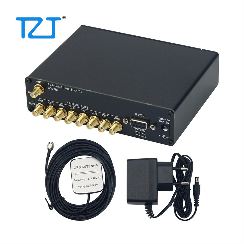 BELI SEKARANG TZT TS-8 BG7TBL Time Source Clock Source 8-Channel Square Wave 0 - 3.3V 1PPS Output LE