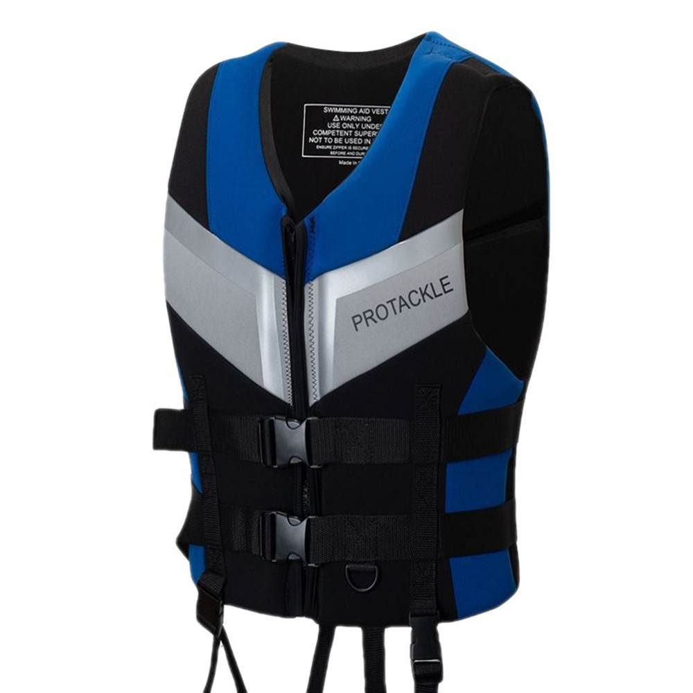 Life Jacket Neoprene Buoyancy Drifting Kayak Life Vest Adjustable Buckle Adults Surf Water Sport Swi