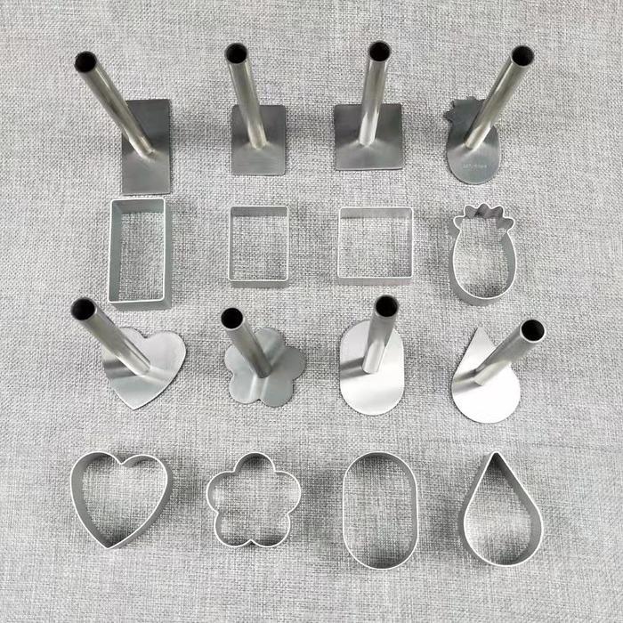 Cetakan Nastar Taiwan Jumbo Pinneapple Cake Mold Ring Penekan Nastar