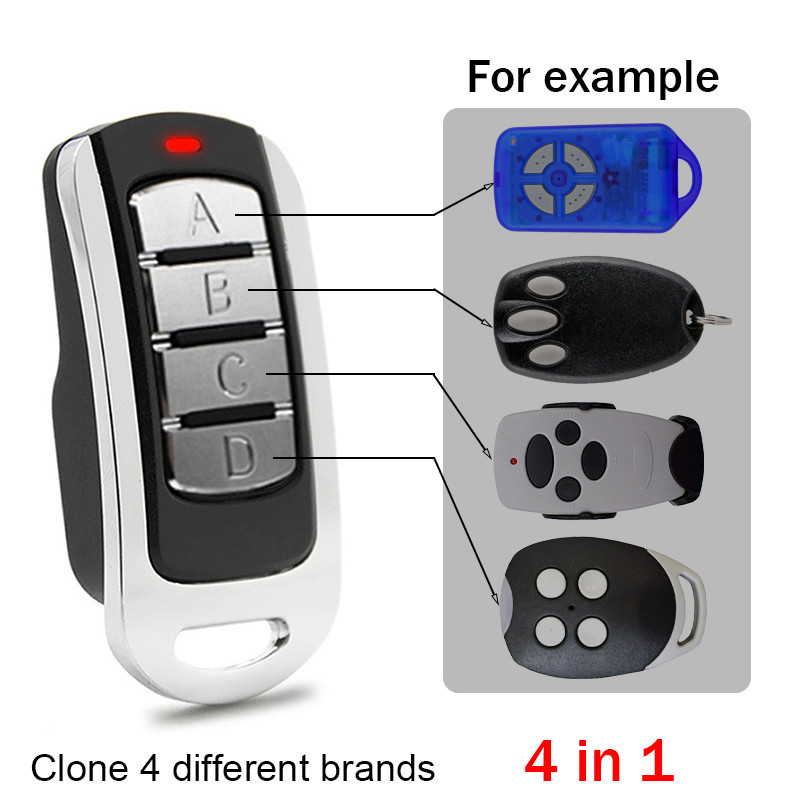 TX2REV TX4REV TX4REVF TX4EVF Garage Remote Control Duplicator 868MHz Remote Control Garage Door