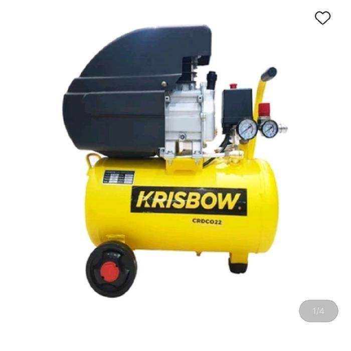 KRISBOW Kompresor Angin 2hp 24l