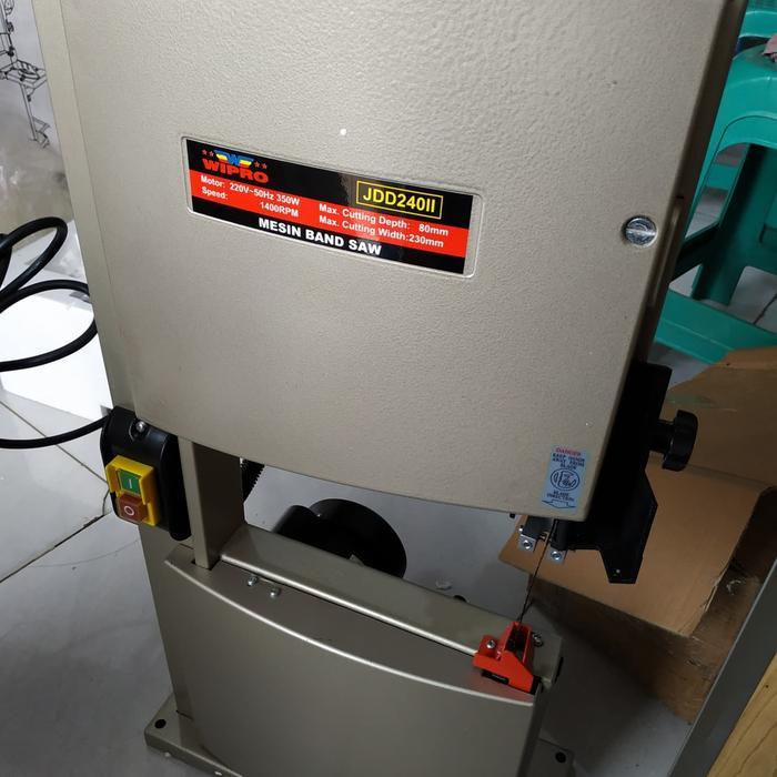 wipro JDD240II band saw 9 inci gergaji bandsaw 9" JDD240 JDD 240 gergaji kayu