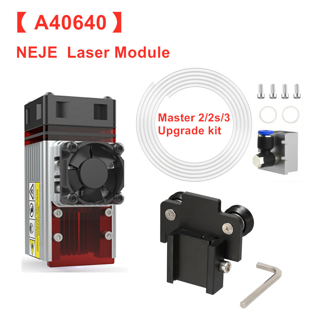 NEJE master 2/2s/3 laser module fixed focus laser head 450nm blue laser, used for laser cutting mach