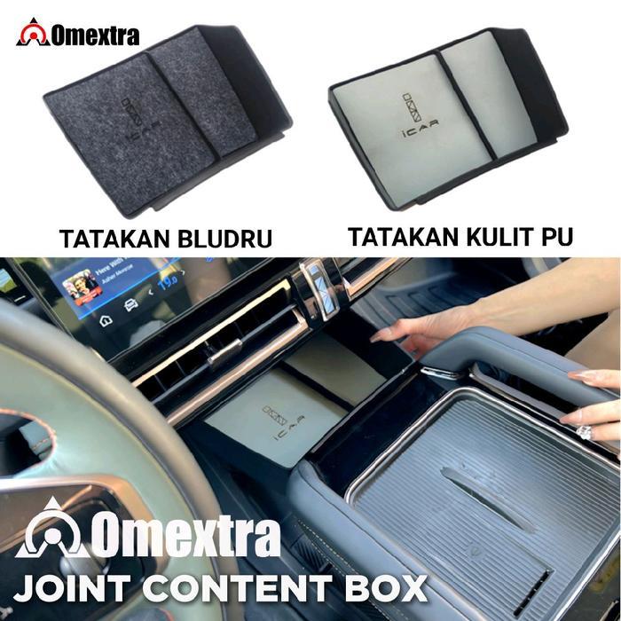 Chery J6 Content Box Omextra J6 Storage Box J6 Armrest Box Chery J6 Rack Tempat Penyimpangan J6