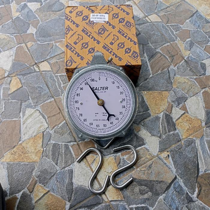 Timbangan Salter 100kg / Timbangan Gantung Salter 100 kg england
