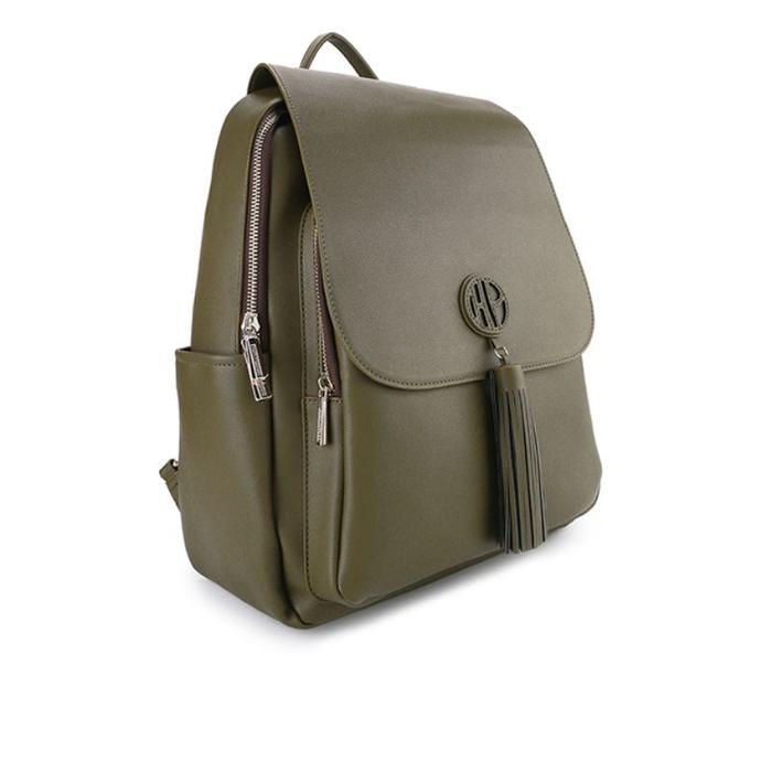 Sedia Hush Puppies Tas Wanita Bernette Backpack (L) Olive