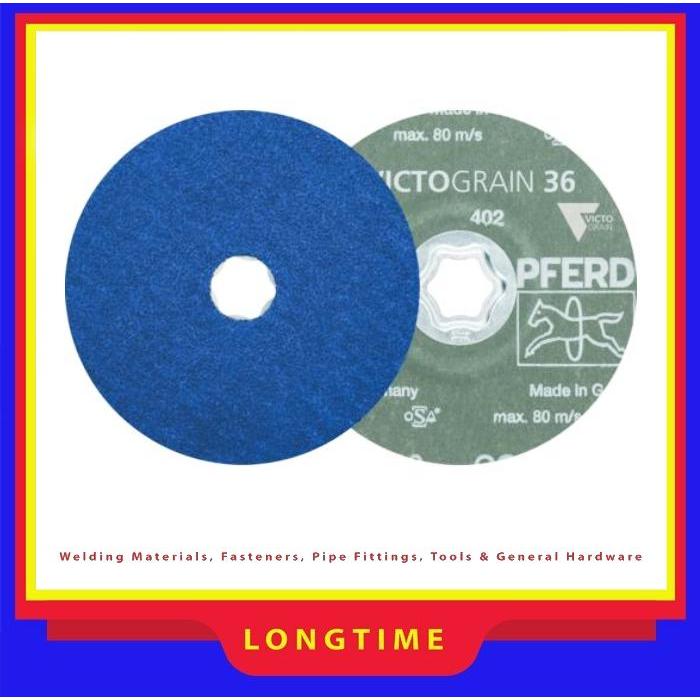 Pferd COMBICLICK Fibre Disc 5 inch Grit 36 (Kasar) Amplas Bulat Fiber Disc 5" (125mm) CC-FS 125