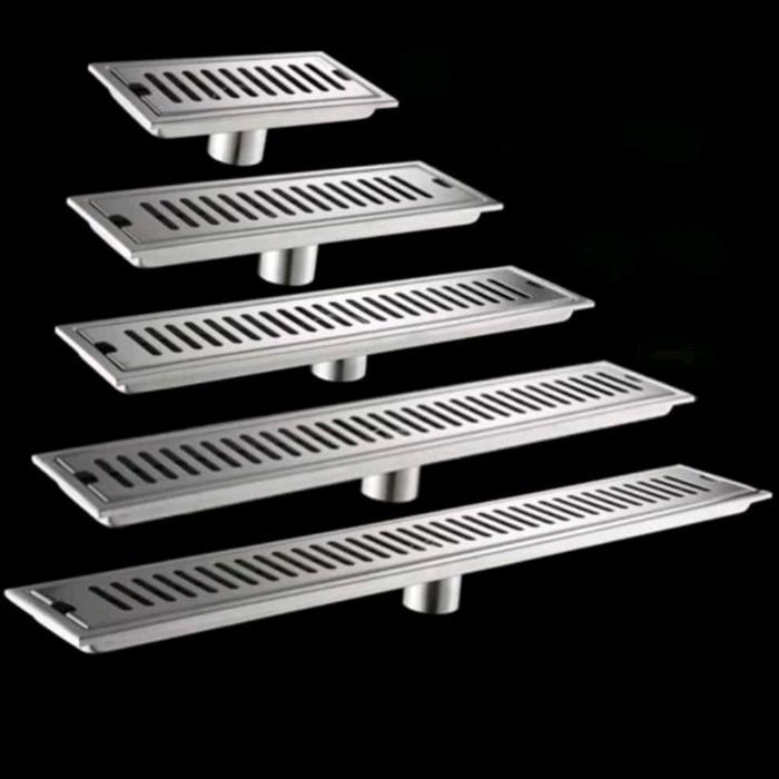 Floor Drain Garis Kotak Panjang Stainless / Floor Drain Panjang Co