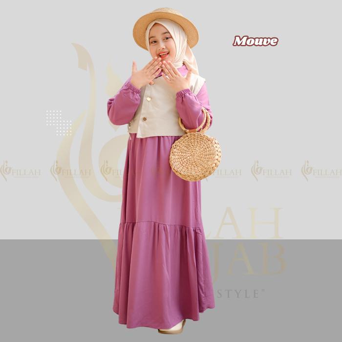 Best Seller Gamis Anak Rayon Twill Gamis Remaja Tanggung Gamis Anak Perempuan Modern Gamis Elegan