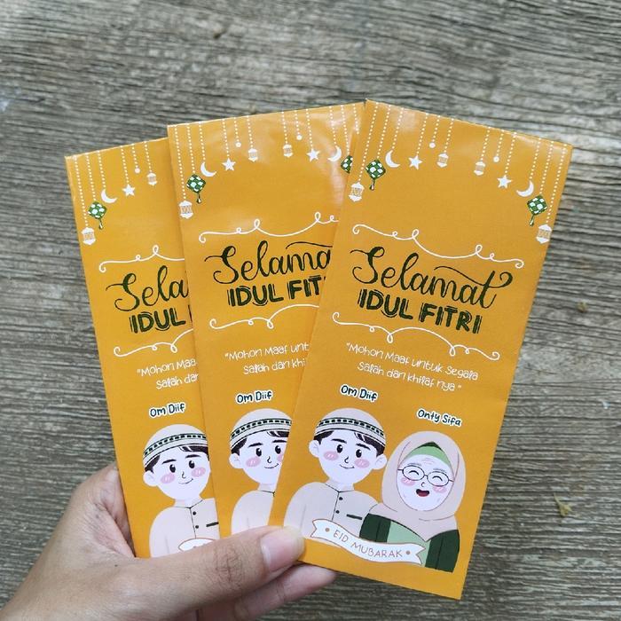 Amplop lebaran Custom / amplop lebaran unik amplop lebaran 2025